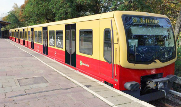 Kato HobbyTrain Lemke LC90483 - Souvenir model Berlin S-Bahn BR 481 Design 2020 1: 120